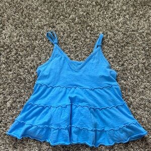 American Eagle Light Blue Tank Top